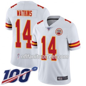 Miesten Kansas City Chiefs NFL Pelipaita Sammy Watkins 14 Nike Valkoinen 100th